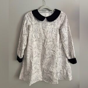 Disney Parks Girls Black + White Mickey & Minnie Dress